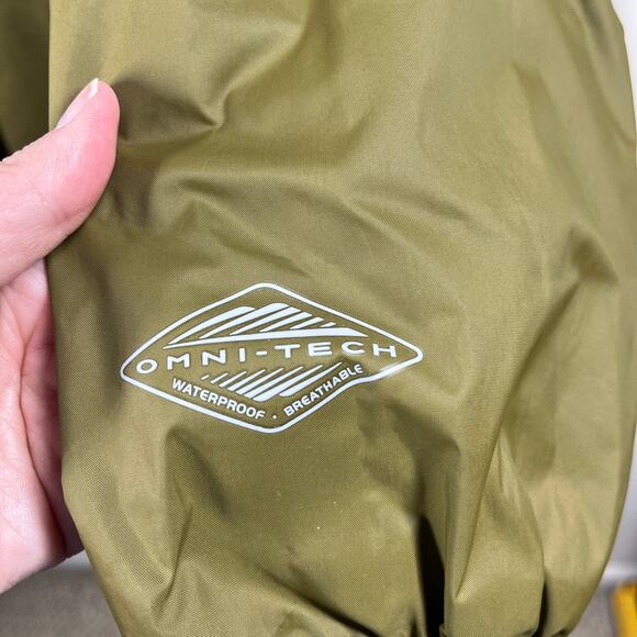 Columbia Jacket Mens XXL Green Packable Waterproof Breathable Seam Sealed - Picture 6 of 14